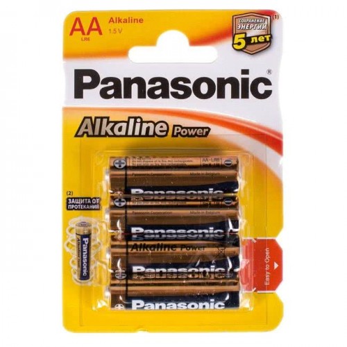 Элемент питания Panasonic  LR6  Alkaline  Power 4BL  CN   (48) (2...