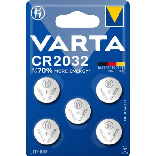 Элемент питания Varta CR2032  5BL (Код: УТ000037230)