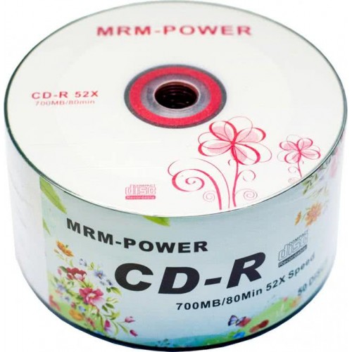 Диск оптический MRM  CD-R 700MB 100in (Код: УТ000037495)...