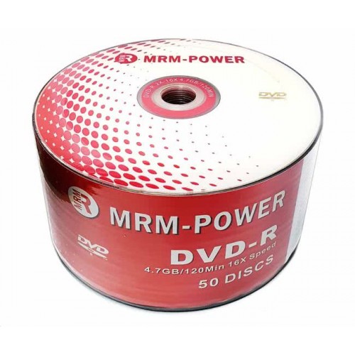 Диск оптический MRM  DVD-R 4,7GB (Код: УТ000037496)
