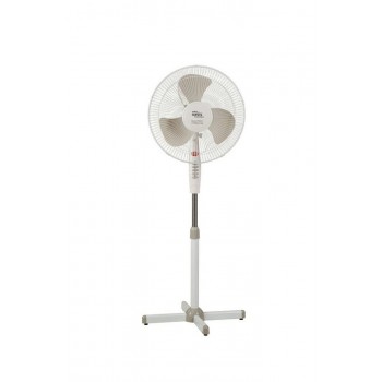 Вентилятор напольный Oasis VF-40PWG 2шт/коробка белый/серый (40Вт, скоростей - 3, питания: сеть, упр (Код: УТ000029155)