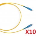 Патч-корд SC-SC/UPC, Simplex 3м (упаковка 10 штук) (Код: УТ000014247)