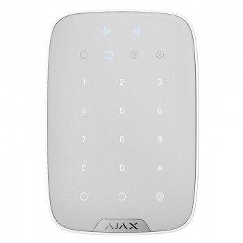 Клавиатура сенсорная беспроводная Ajax KeyPad, белый (KeyPad(W)) (Код: УТ000013983)