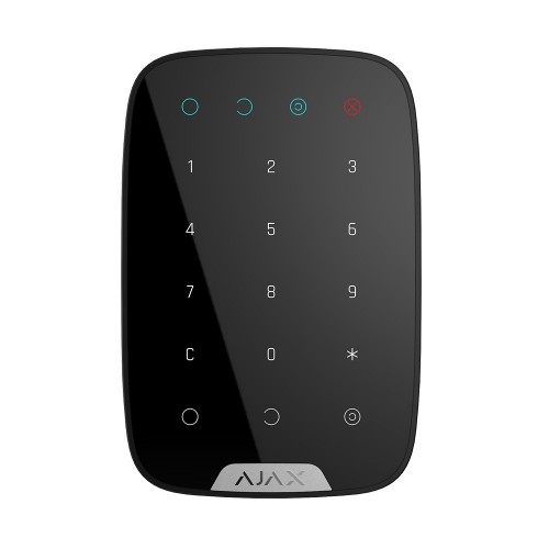 Клавиатура сенсорная беспроводная Ajax KeyPad, черный (KeyPad(B))