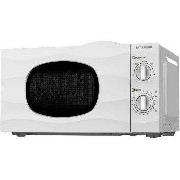 Микроволновая печь соло Starwind SWM6520 белый (700 Вт, объем - 20 л, управление: механическое) (Код: УТ000030613)