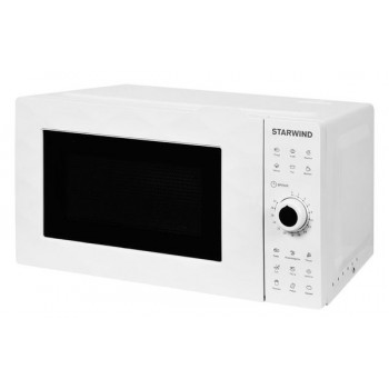 Микроволновая печь Starwind SWM6420 белый (600 Вт, объем - 20 л, управление: механическое) (Код: УТ000017037)