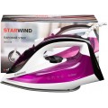 Утюг Starwind SIR2433 фиолетовый/белый (2400 Вт) (Код: УТ000019986)