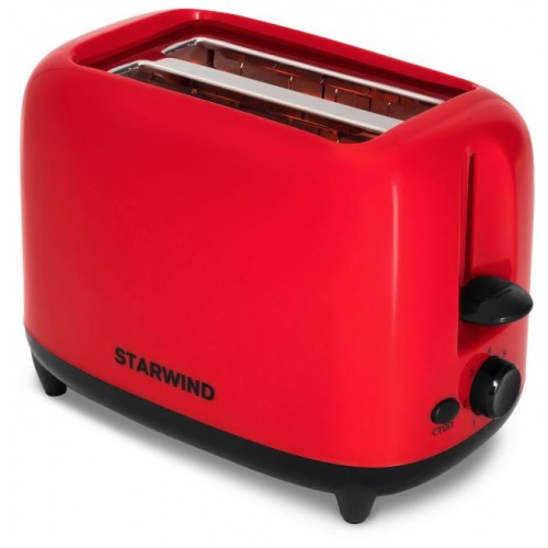 Тостер Starwind ST7003 красный (700 Вт, количество обжаривания - 