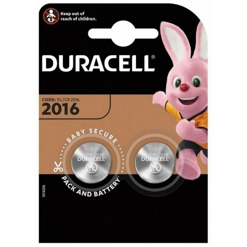Элемент питания Duracell 2016 2BL (2/20) (CN) (Код: УТ000031097)