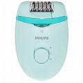 Эпилятор Philips BRE265/00 бирюзовый (скоростей - 2, пинцетов - 21 шт, питание - от сети) (Код: УТ000016284)