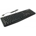 Клавиатура проводная узкая Genius Smart KB-117, USB, 104 кл., защита от проливаний, регулировка наклона, черный (Код: УТ000031869)