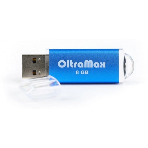 USB флэш-накопитель OltraMax 8GB 30 Blue (Код: УТ000032242)