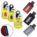 OTG переходник MRM-Power  T01  Type-C на USB Metal в блистере (silver)  10pcs (Код: УТ000031959)