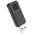 Флеш-накопитель HOCO 08Gb USB2.0 UD6 Insightful Черный (6931474700087) (Код: УТ000032300)