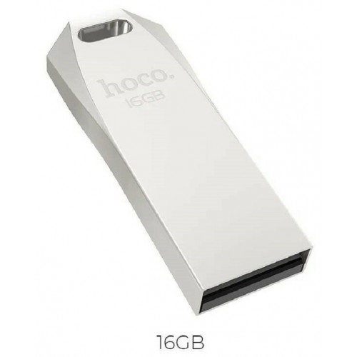 Флеш-накопитель HOCO 16Gb USB2.0 UD4 Intelligent Серебристый (695