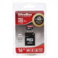 Карта памяти Oltramax 64GB microSDXC Class 10 UHS-1 Elite с адаптером SD 45 MB/s (Код: УТ000021155)