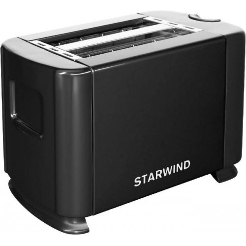 Тостер Starwind ST1101 черный (700 Вт, количество обжаривания - 6