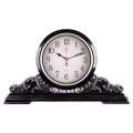 Часы настольные Рубин 4225-006 (10) 43х25 см, корпус черный с серебром "Классика" (Код: УТ000011917)