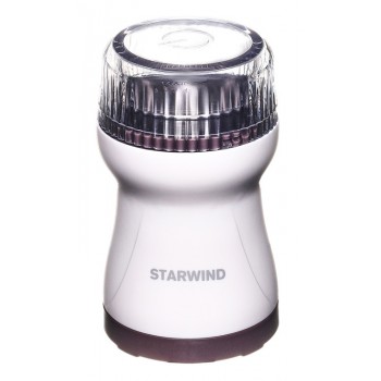 Кофемолка электрическая Starwind SGP4422 белый (200 Вт, ротационный нож, 40 г) (Код: УТ000016381)