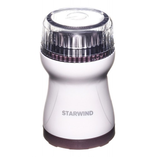 Кофемолка электрическая Starwind SGP4422 белый (200 Вт, ротационн