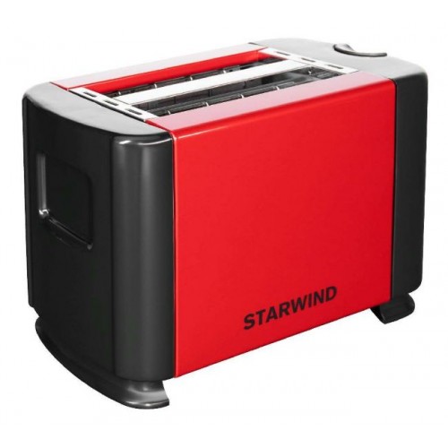 Тостер Starwind ST1102 красный/черный (700 Вт, количество обжарив