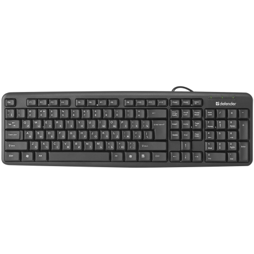 Клавиатура Defender Element HB-520, PS/2, чёрная