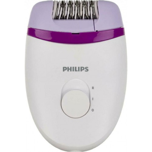 Эпилятор Philips BRE225/00 белый/фиолетовый (скоростей - 2, пинце