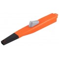Пьезозажигалка HOMESTAR HS-1206 оранжевая (Код: УТ000026242)