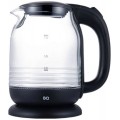 Чайник электрический BQ KT1833G черный (2200 Вт, объем - 1.7 л, корпус: стеклянный) (Код: УТ000017465)