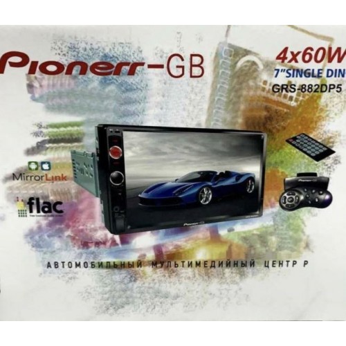 Pioneer GB GRS882  дисплей 7"/посадочное место 1 din по цент