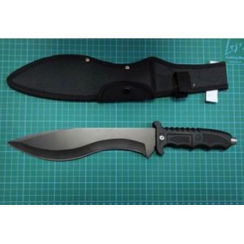 Нож с фиксированным клинком КУКРИ 789A  (38 см, ножны  нейлон)     #6718 (Код: УТ000023048)