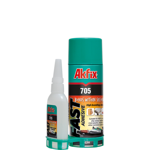 Набор для склеивания Akfix 705 (В65 гр + 200 мл) (Код: УТ00000133