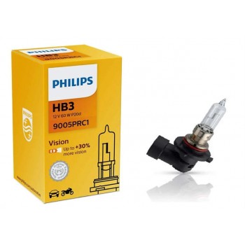 Галогеновая лампа Philips HB3 (60W 12V) Vision 1 шт 9005PRC1 (Код: УТ000024566)