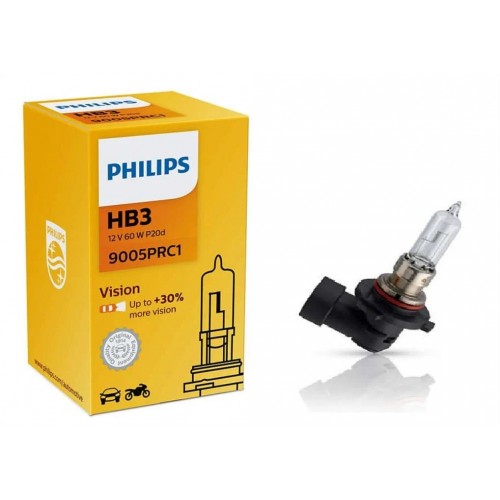 Галогеновая лампа Philips HB3 (60W 12V) Vision 1 шт 9005PRC1 (Код
