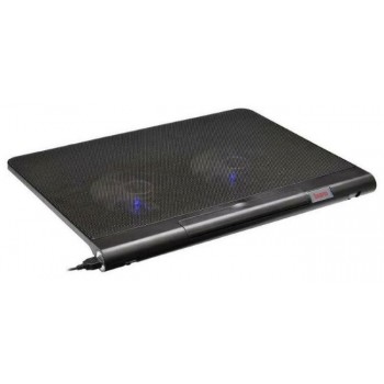 Подставка для ноутбука Buro BU-LCP170-B214 До 17", Вентилятор 2x140мм, Черный (BU-LCP170-B214) (Код: УТ000025455)