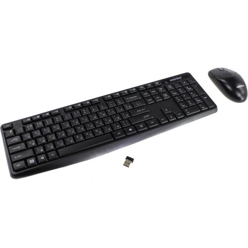 Набор Smartbuy SBC-235380AG-K, черный, клавиатура+мышь беспроводн