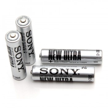 Элемент питания Sony R03 2S new ultra 40/400 (цена за 1 шт (не упаковка) (Код: УТ000002523)