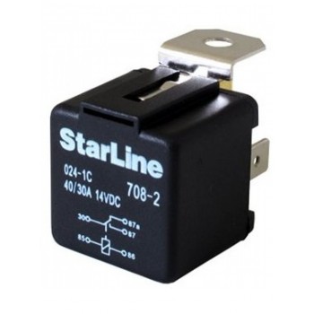 Реле с колодкой StarLine 40a (Код: 00000000958)