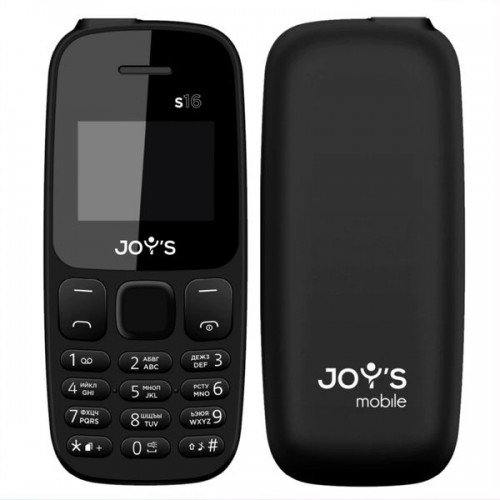 Мобильный телефон Joys S16 DS РСТ 32Mb/32Mb Черный (Код: УТ000013...