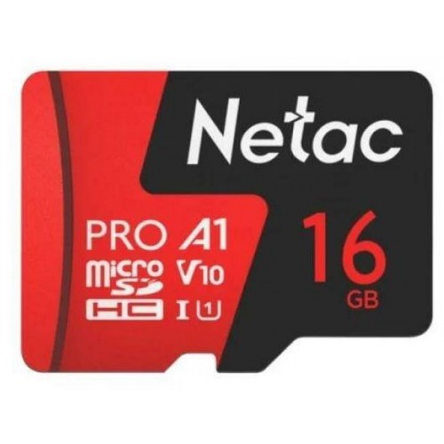 Карта памяти MicroSD 16GB  Netac  P500  Extreme Pro  Class 10 UHS