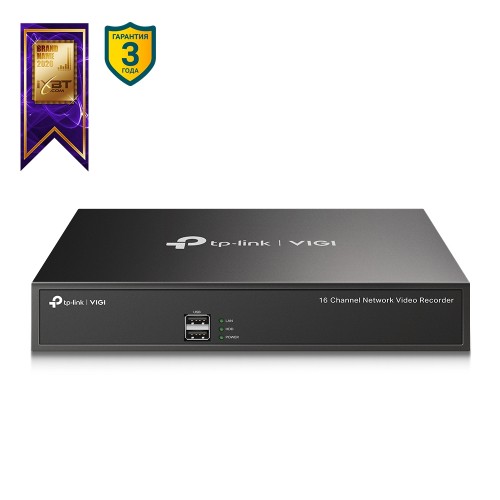 Видеорегистратор IP 16-канальный TP-Link HDD до 10Tb (NVR1016H)