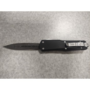 Нож складной фронтальный MICROTECH A07-2F (чёрный)  (22см) (Код: УТ000036128)