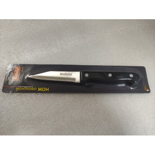 Нож с пластиковой рукояткой CLASSICO MAL-07CL для овощей, 8,5 см ...