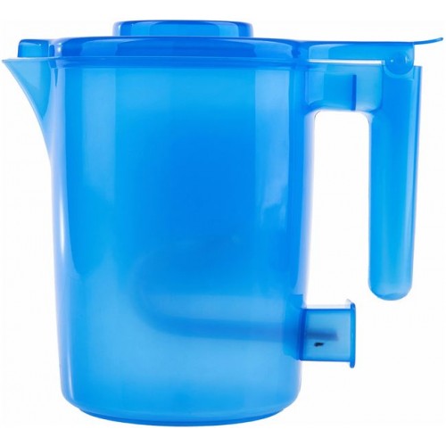 Чайник электрический Капелька, 0,5л., 600Вт, синий (1/32) (Код: У