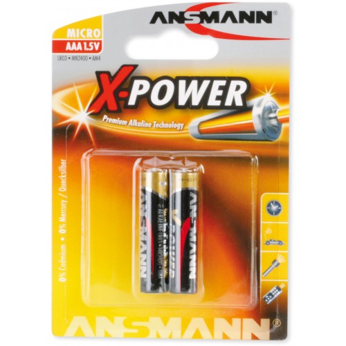 Элемент питания Ansmann X-POWER LR03 4BL 5015653 40 / 200 (цена з...