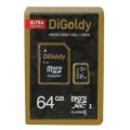 Карта памяти DiGoldy 64GB microSDXC Class10 UHS-1 с адаптером SD (Код: УТ000025279)