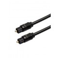Аудио кабель оптический TOSLINK-TOSLINK 4 мм, 1 м (289-501) (Код: УТ000023071)