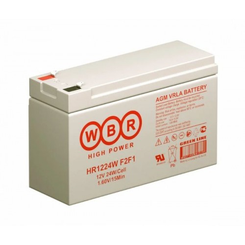 Аккумулятор WBR 1224W F2F1 1 pcs (12/7) (Код: УТ000018794)...