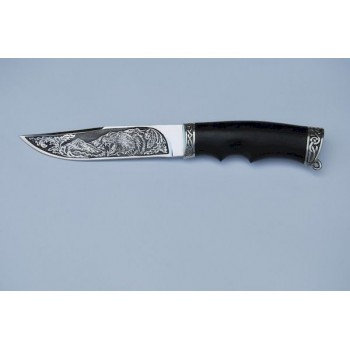 Нож с фиксированным клинком Охотник 1524 65х13 (27см) (Fiks) (Код: УТ000018885)