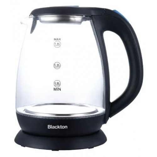 Чайник электрический Blackton KT1824G черный/синий (1500 Вт, объе